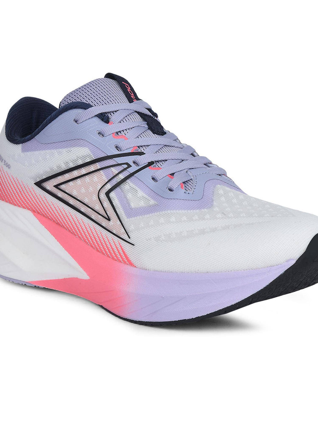 Womens White Lightweight Durable Running Shoes | SH9 - view 5