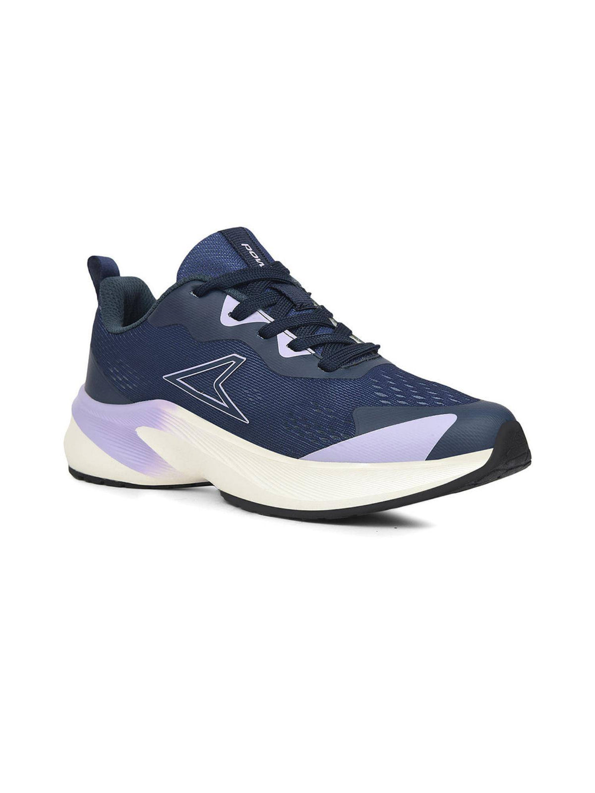 Womens Navy Blue Lightweight Durable Running Shoes | SH9 - view 1