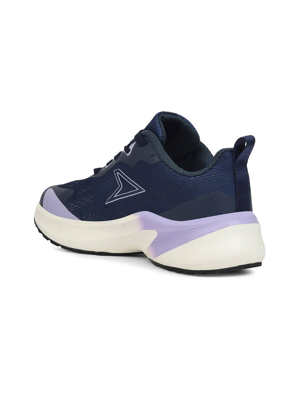 Womens Navy Blue Lightweight Durable Running Shoes | SH9 - view 3
