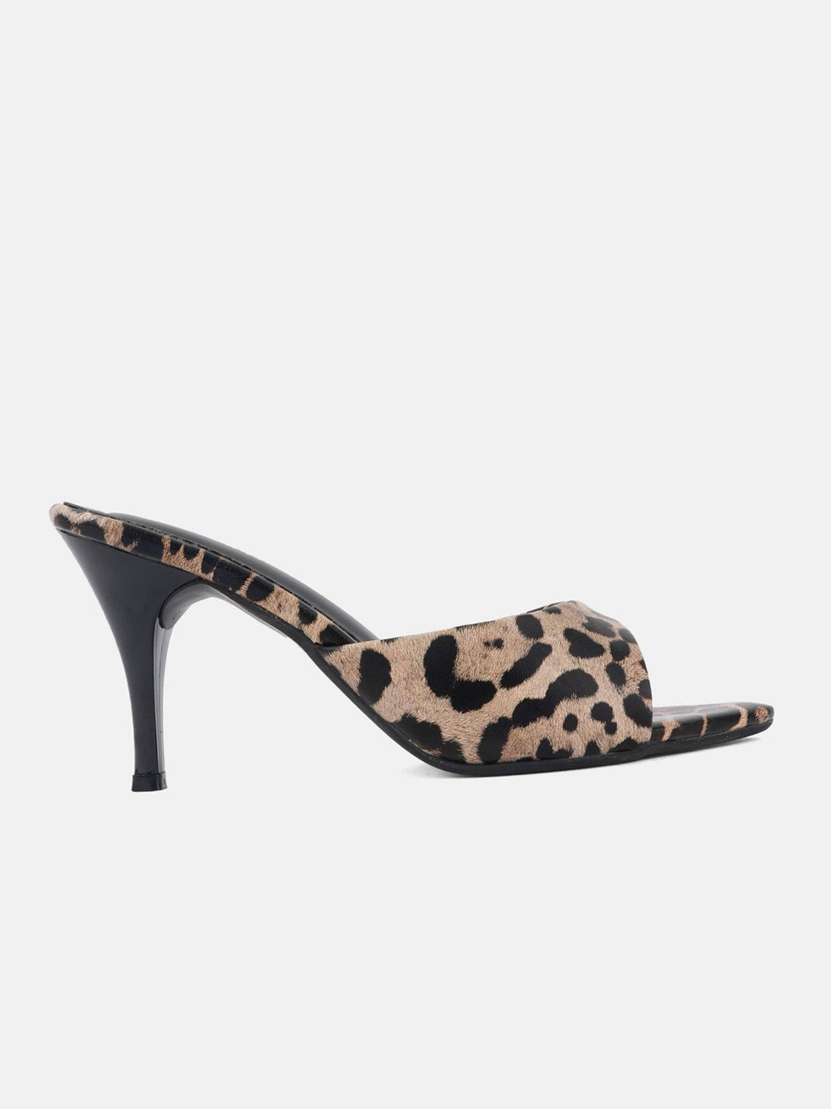 Womens Leopard Printed Pointed Toe Slim Stilettos Heels | H78 - view 4
