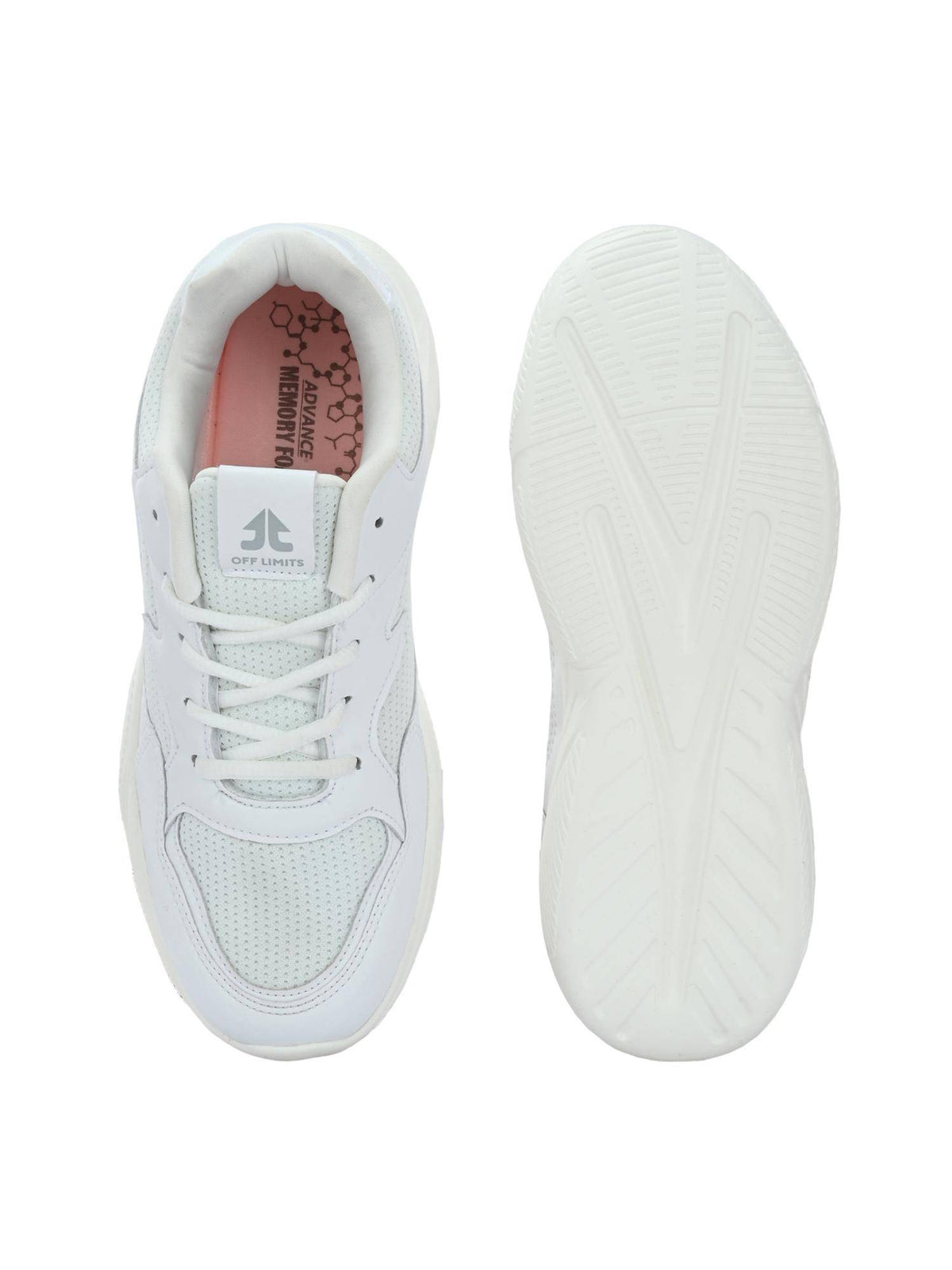 Women ROGER W Running Shoes - White | SH9 - view 5