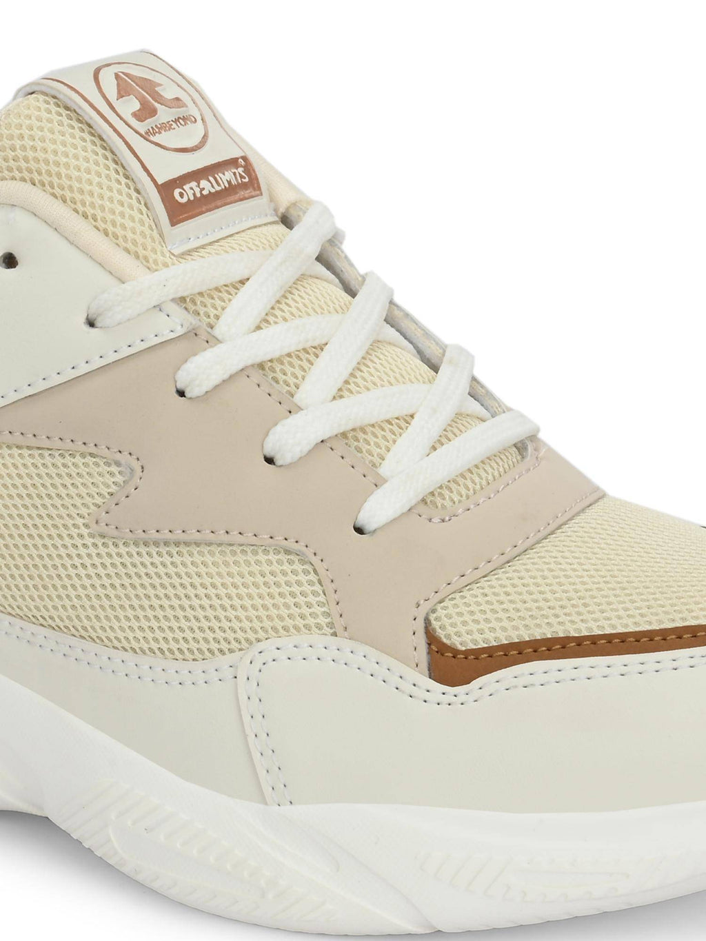 Women ROGER W Running Shoes - Beige | SH9 - view 4