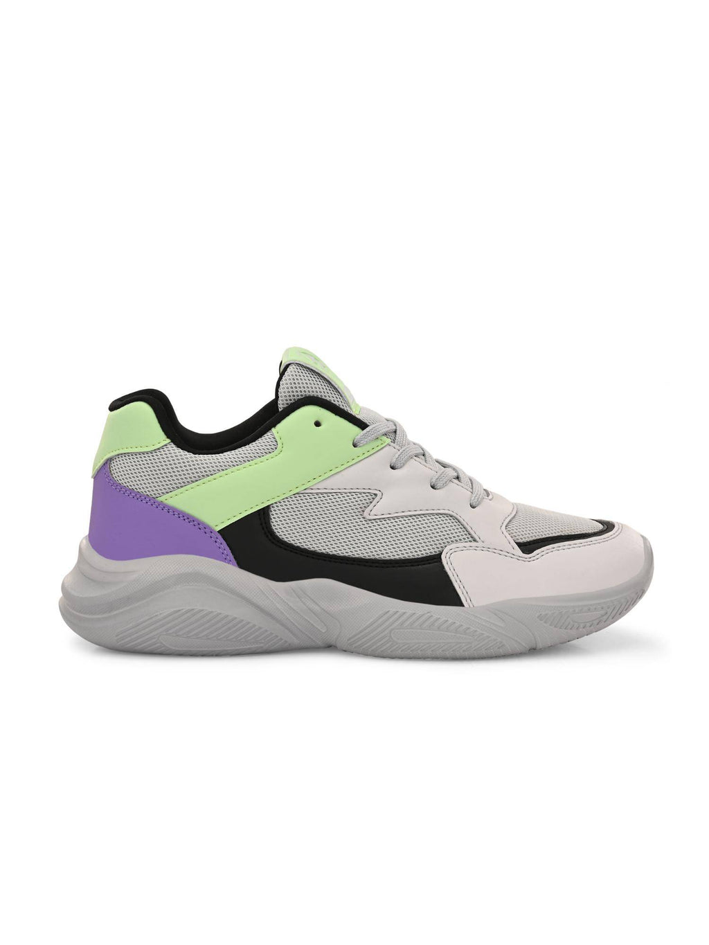 Women ROGER W Running Shoes - Grey | SH9 - view 2