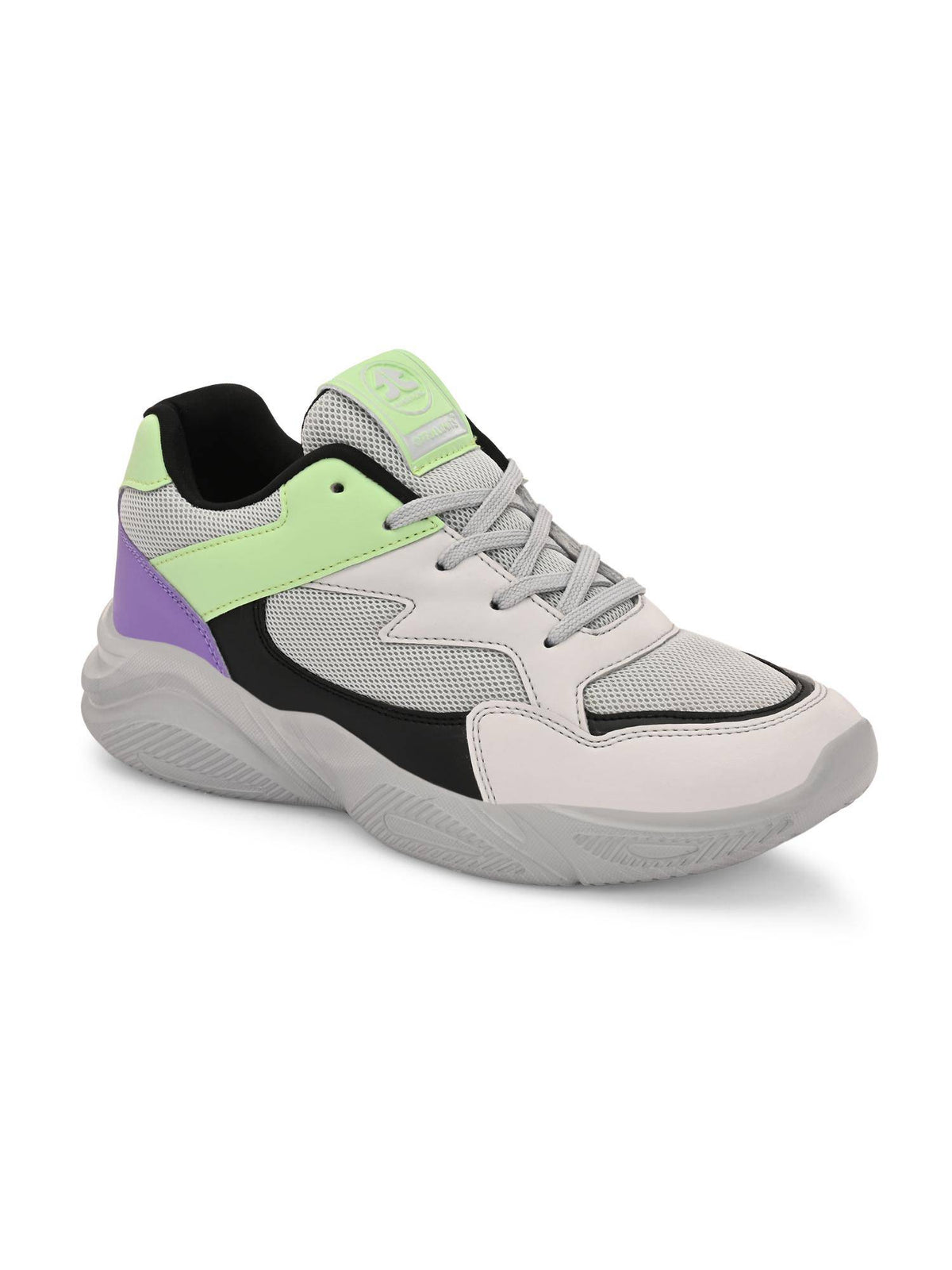 Women ROGER W Running Shoes - Grey | SH9 - view 3