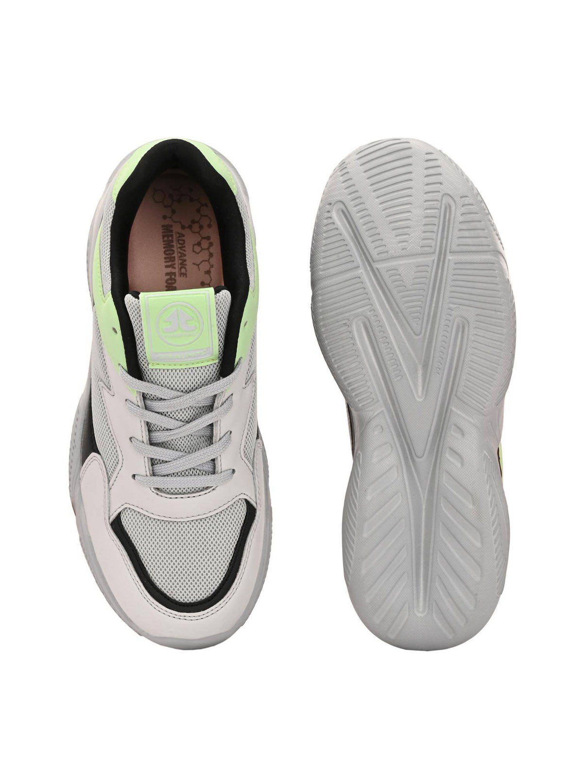 Women ROGER W Running Shoes - Grey | SH9 - view 5