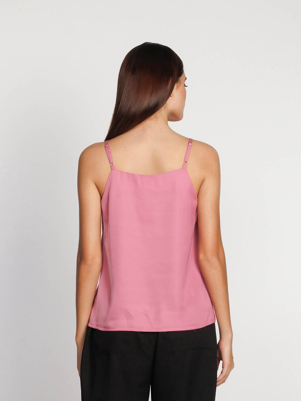 Womens Wine Solid Regular Tank Top | TT98 - view 16
