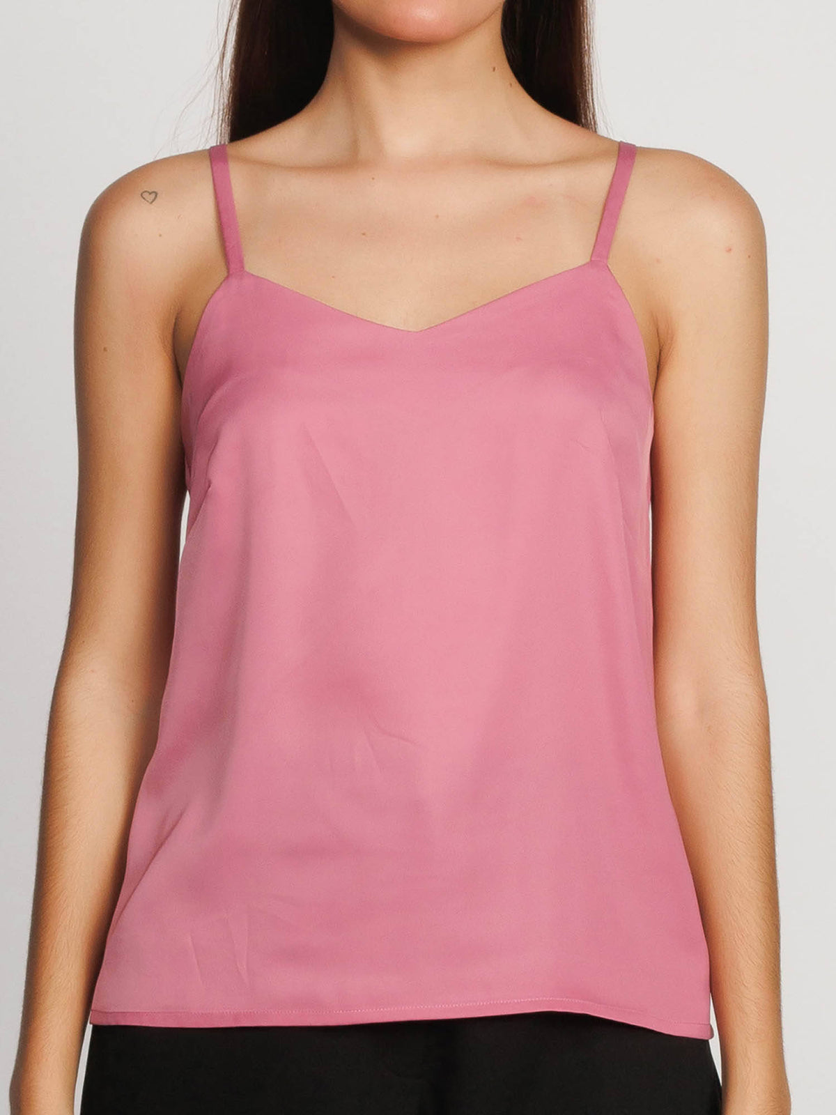 Womens Wine Solid Regular Tank Top | TT98 - view 18