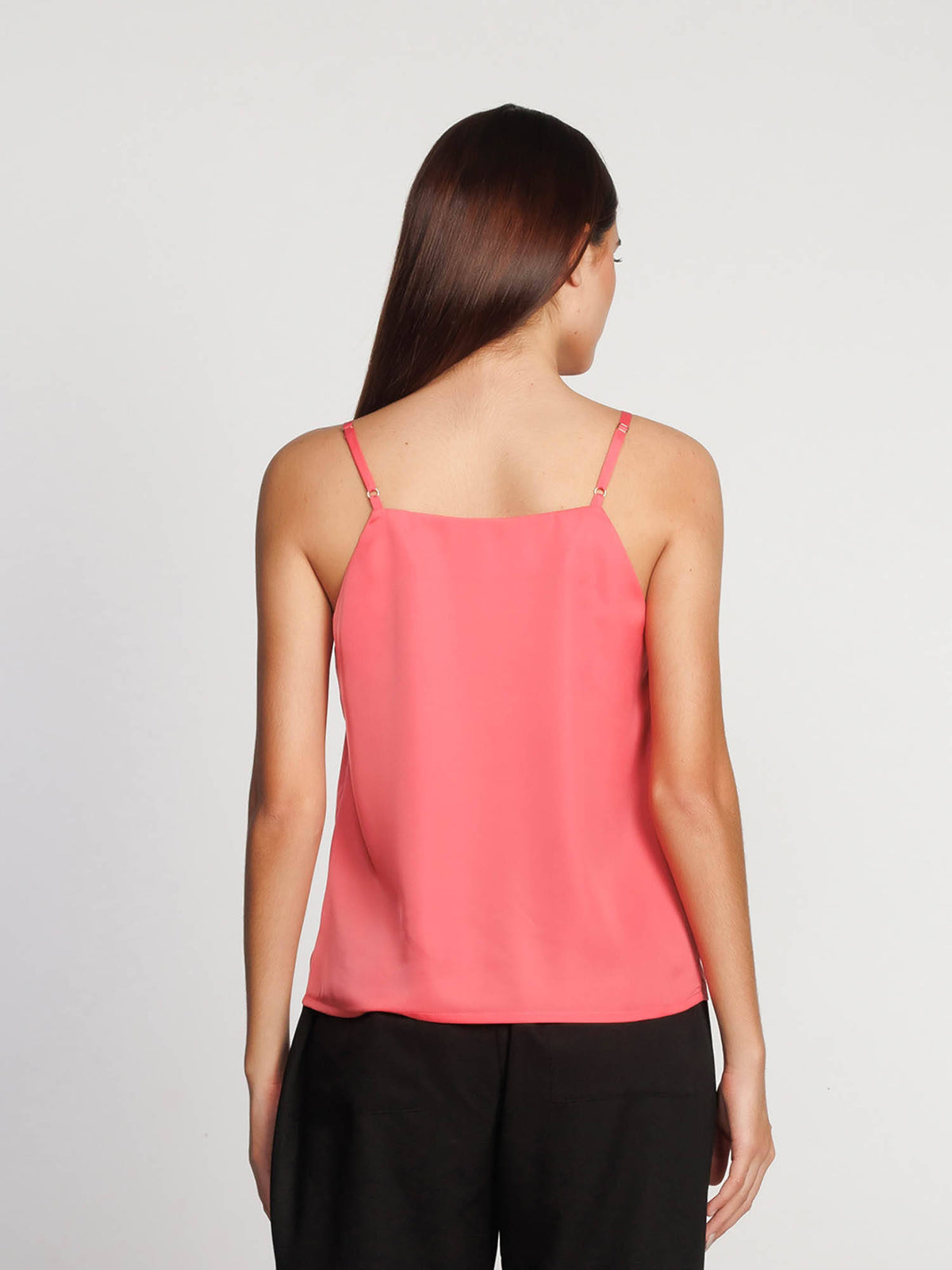 Womens Wine Solid Regular Tank Top | TT98 - view 10