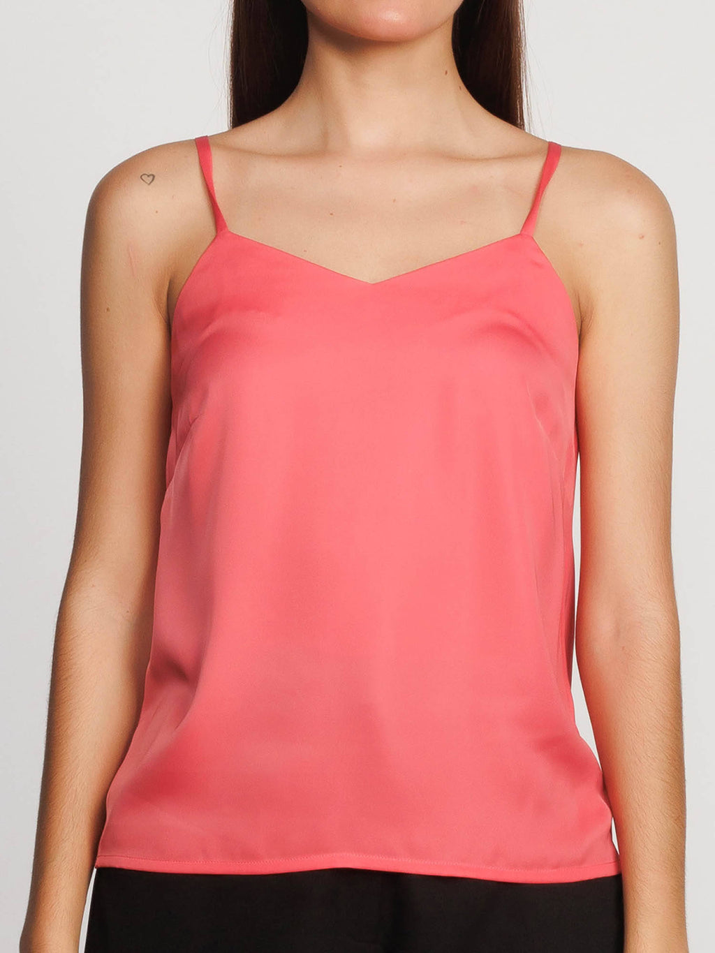 Womens Wine Solid Regular Tank Top | TT98 - view 12