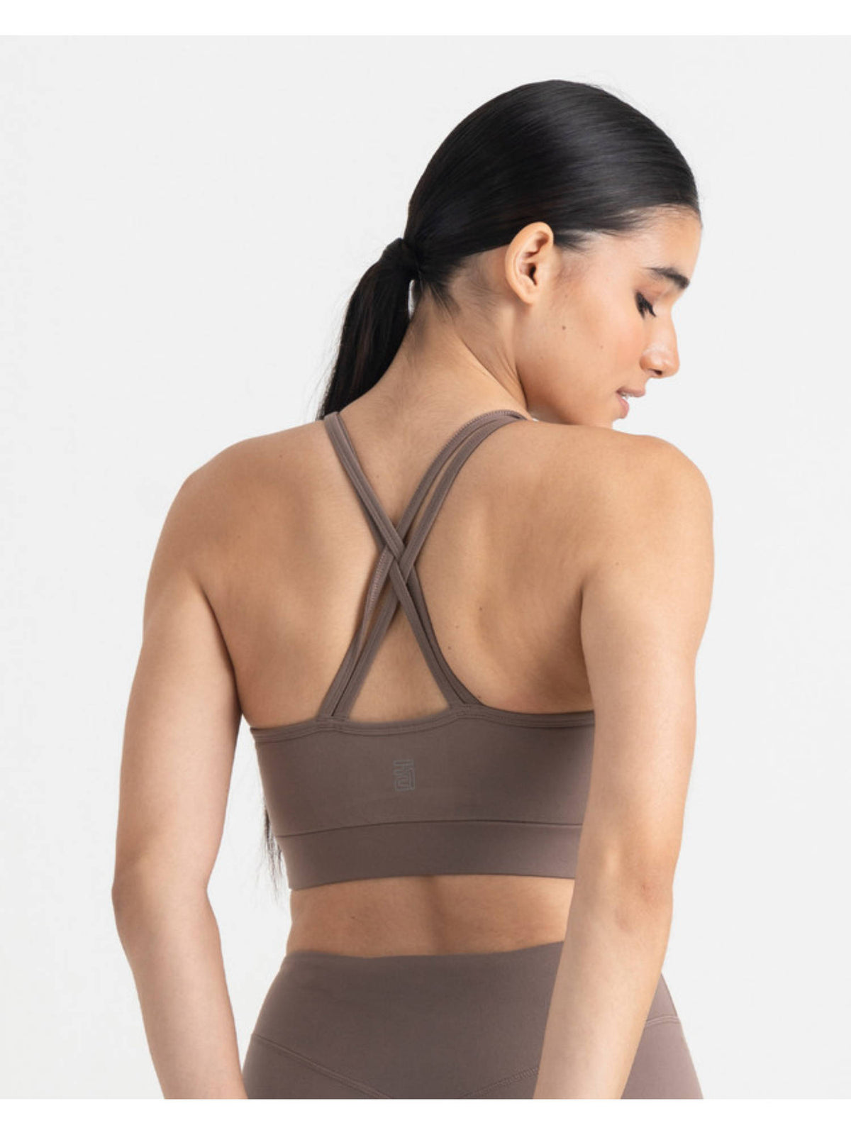 Women Zen Medium Coverage Sports Bra Grey | sb09 - view 18