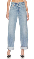 Ayla Baggy Cuffed Crop | BG78 - view 1