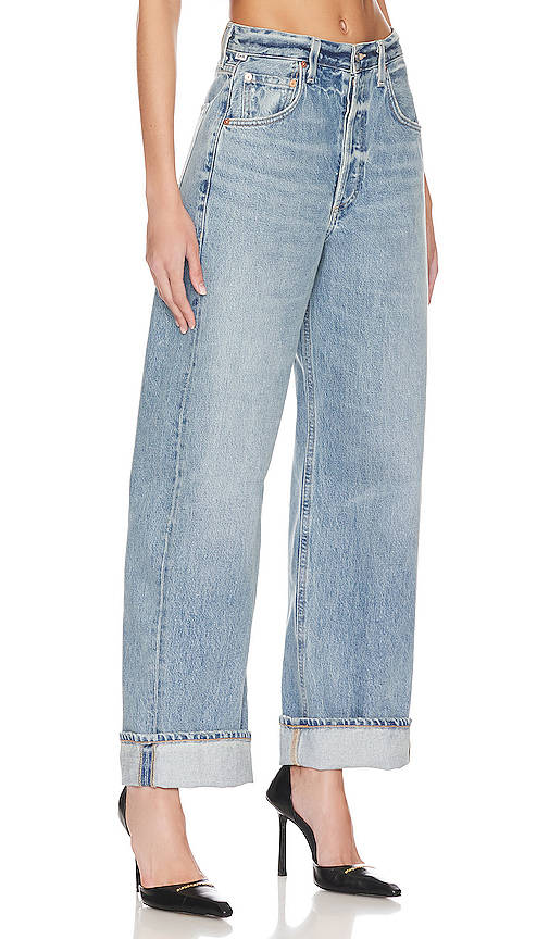 Ayla Baggy Cuffed Crop | BG78 - view 2