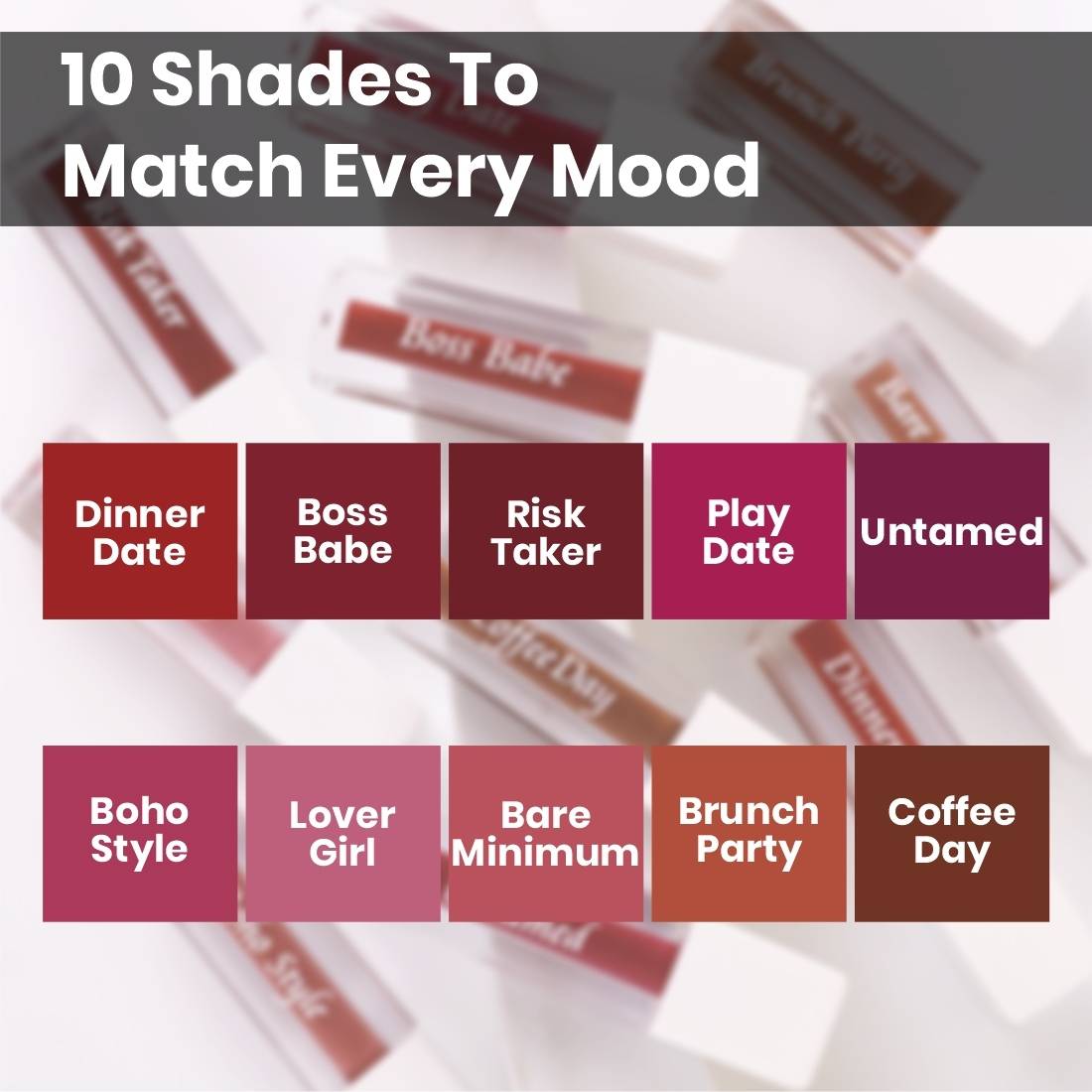 Match My Mood Lipstick In Multi Shades | L12 - view 7