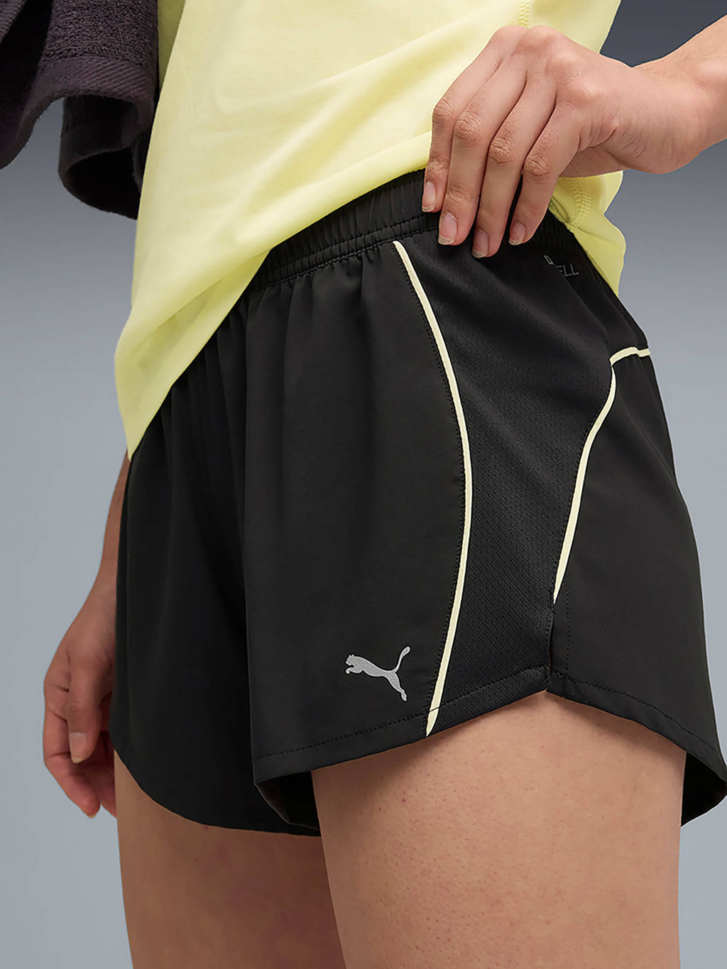 Velocity Women's Black 3" Running Shorts - view 6