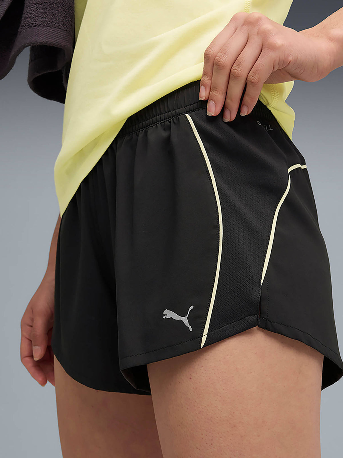Velocity Women's Black 3" Running Shorts - view 6