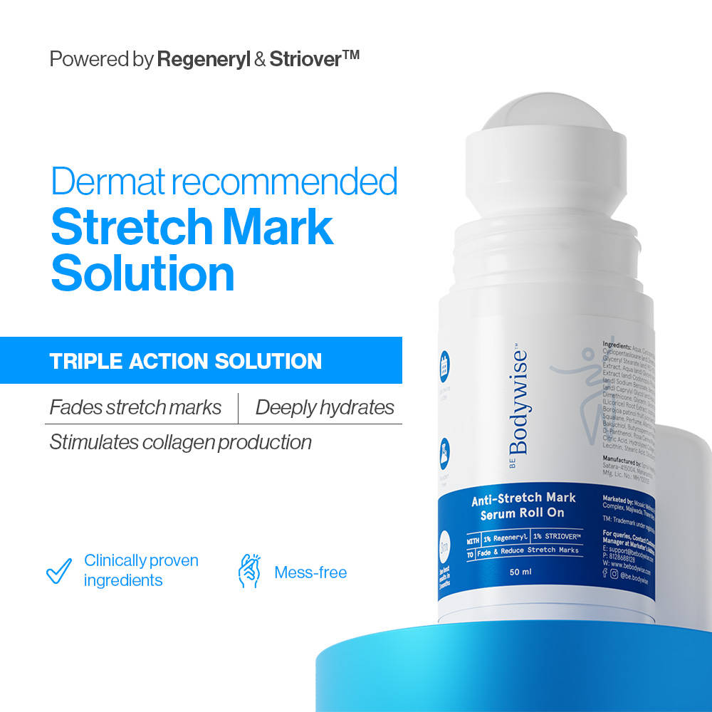 Anti Stretch Mark Roll-On Serum - Fades & Reduces Stretch Mark Appearance | BWS9 - view 1