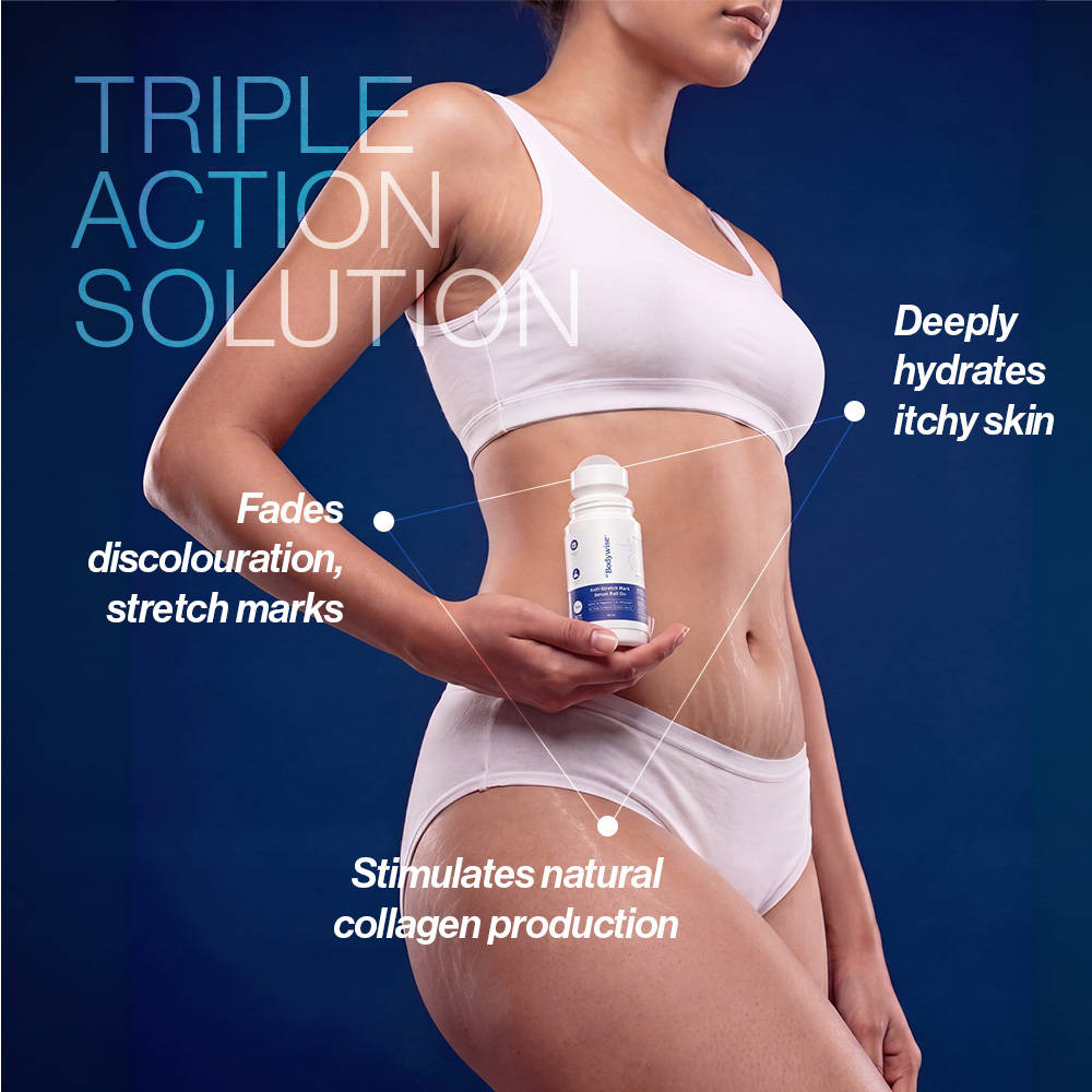 Anti Stretch Mark Roll-On Serum - Fades & Reduces Stretch Mark Appearance | BWS9 - view 3