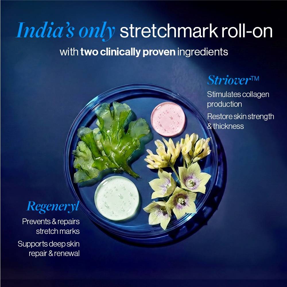 Anti Stretch Mark Roll-On Serum - Fades & Reduces Stretch Mark Appearance | BWS9 - view 5