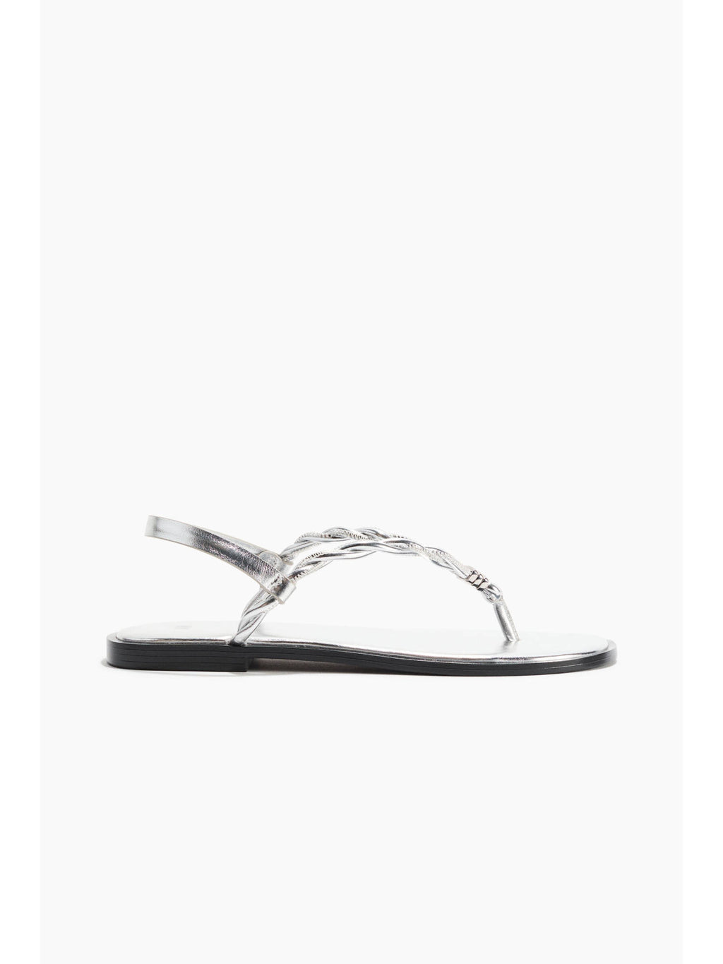 Women Black Twist-Detail Sandals | SD89 - view 8