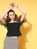 Lavender Solid Party Regular Top | TT90 - view 6