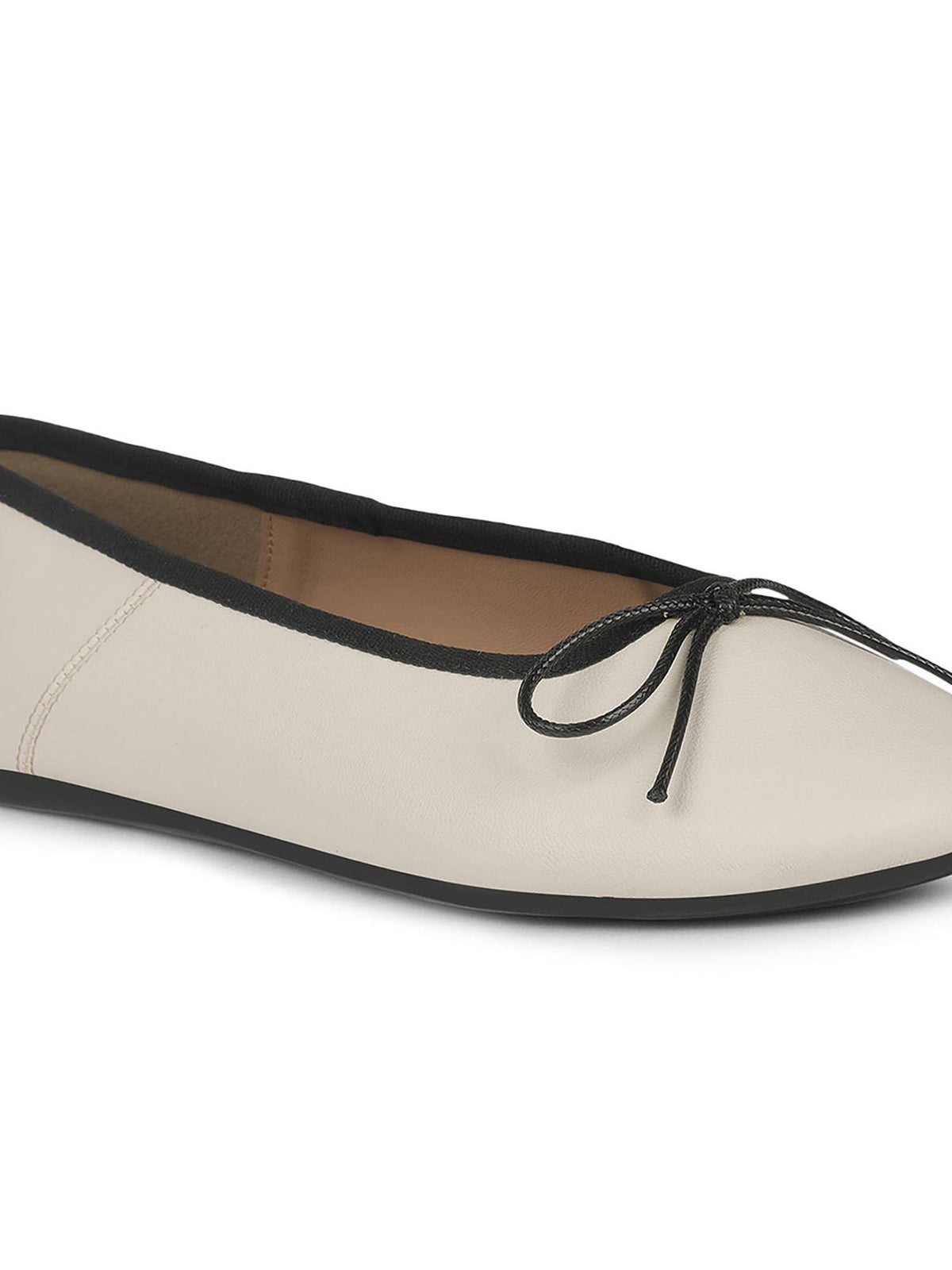 Women Beige Classic Comfort Ballerina | F61 - view 3