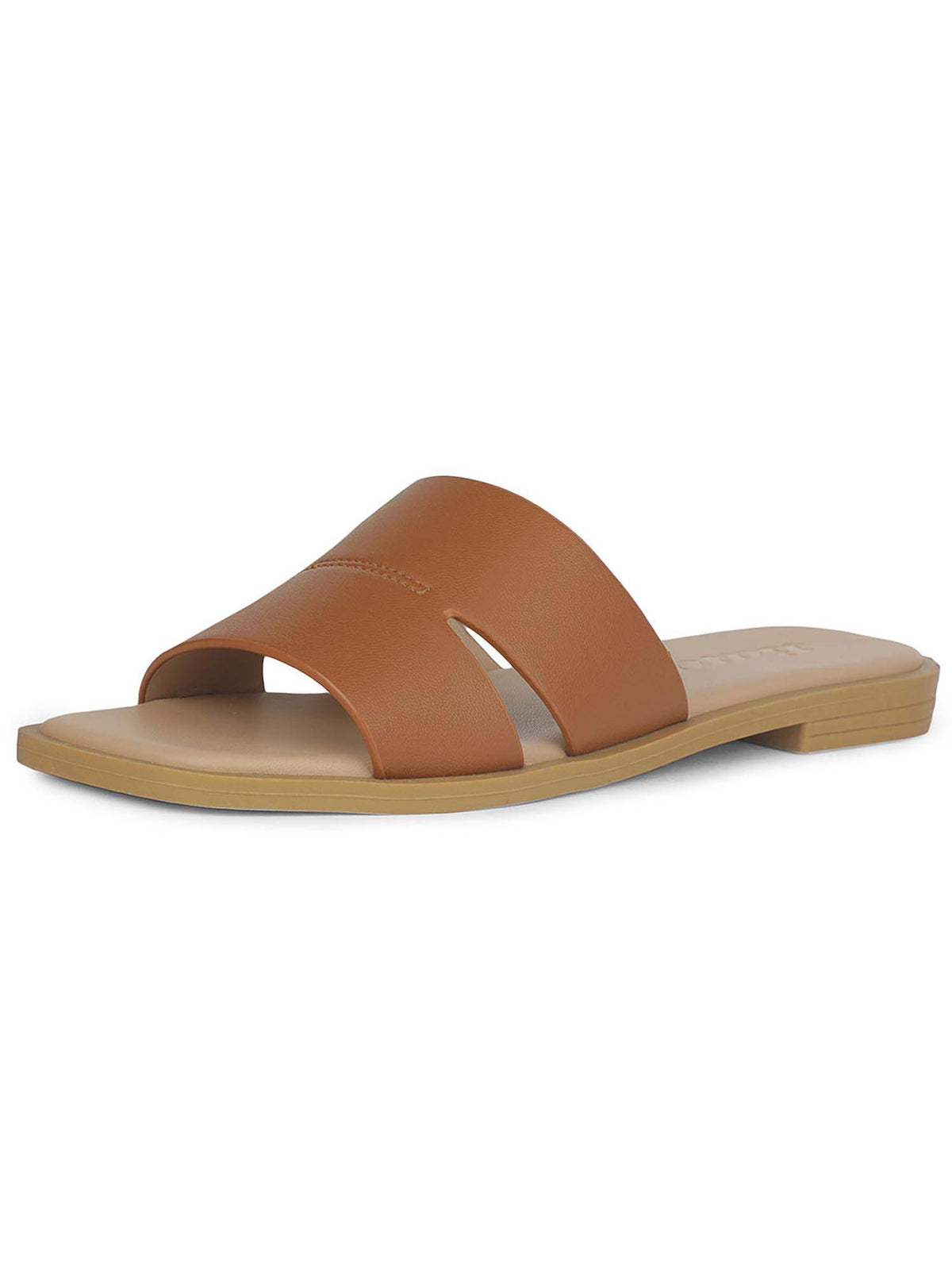 Women Brown Flats | F61 - view 1