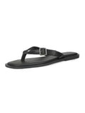 Women Black Elegant Flats | F61 - view 1