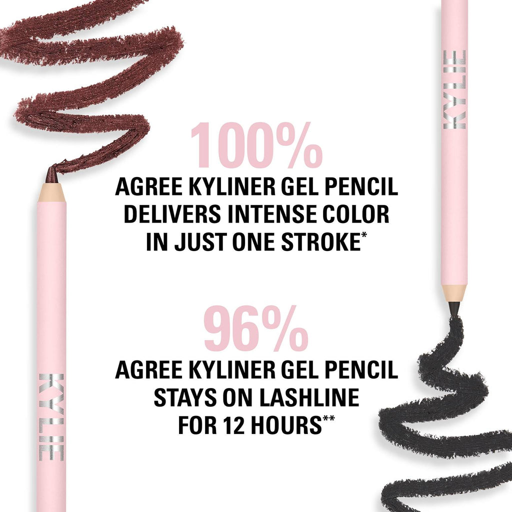 Kyliner Waterproof Gel Eyeliner Pencil - 001 - Matte Black | E20 - view 6