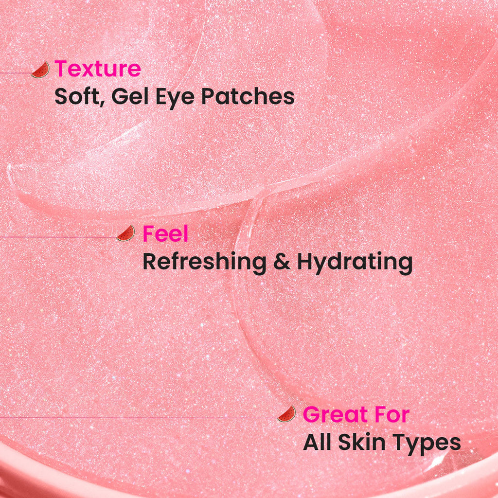 Watermelon Hydrogel Under-eye Patches