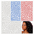 Face Gems & Pearl Stickers Kit | T32 - view 1