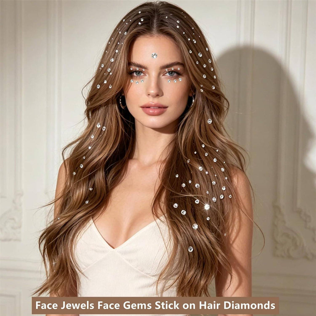 Face Gems & Pearl Stickers Kit | T32 - view 3