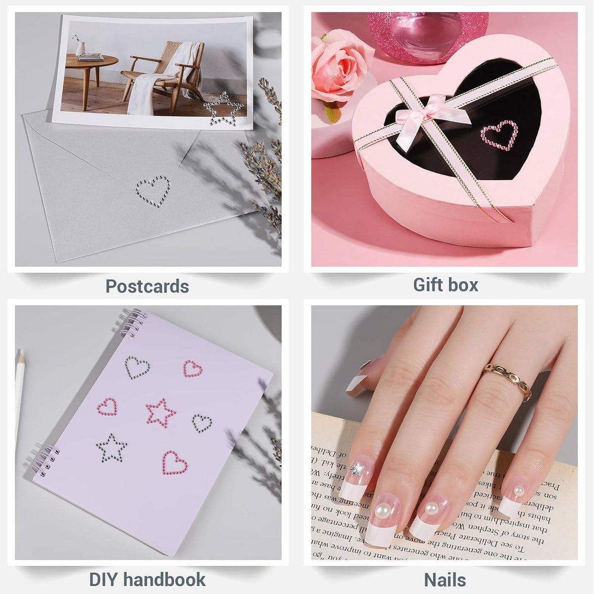 Face Gems & Pearl Stickers Kit | T32 - view 5