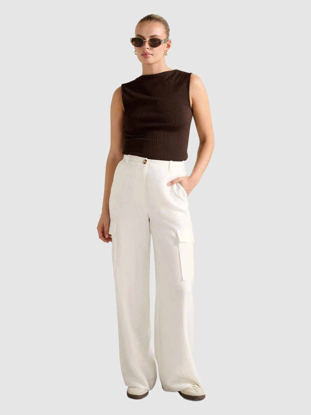 Frankie Boat Neck Tank Top | TT98 - view 5