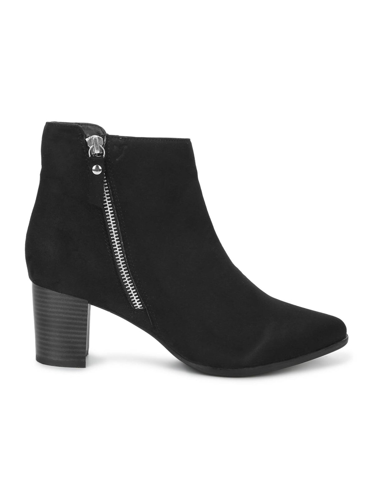 Women Black Casual Boots | BT61 - view 2