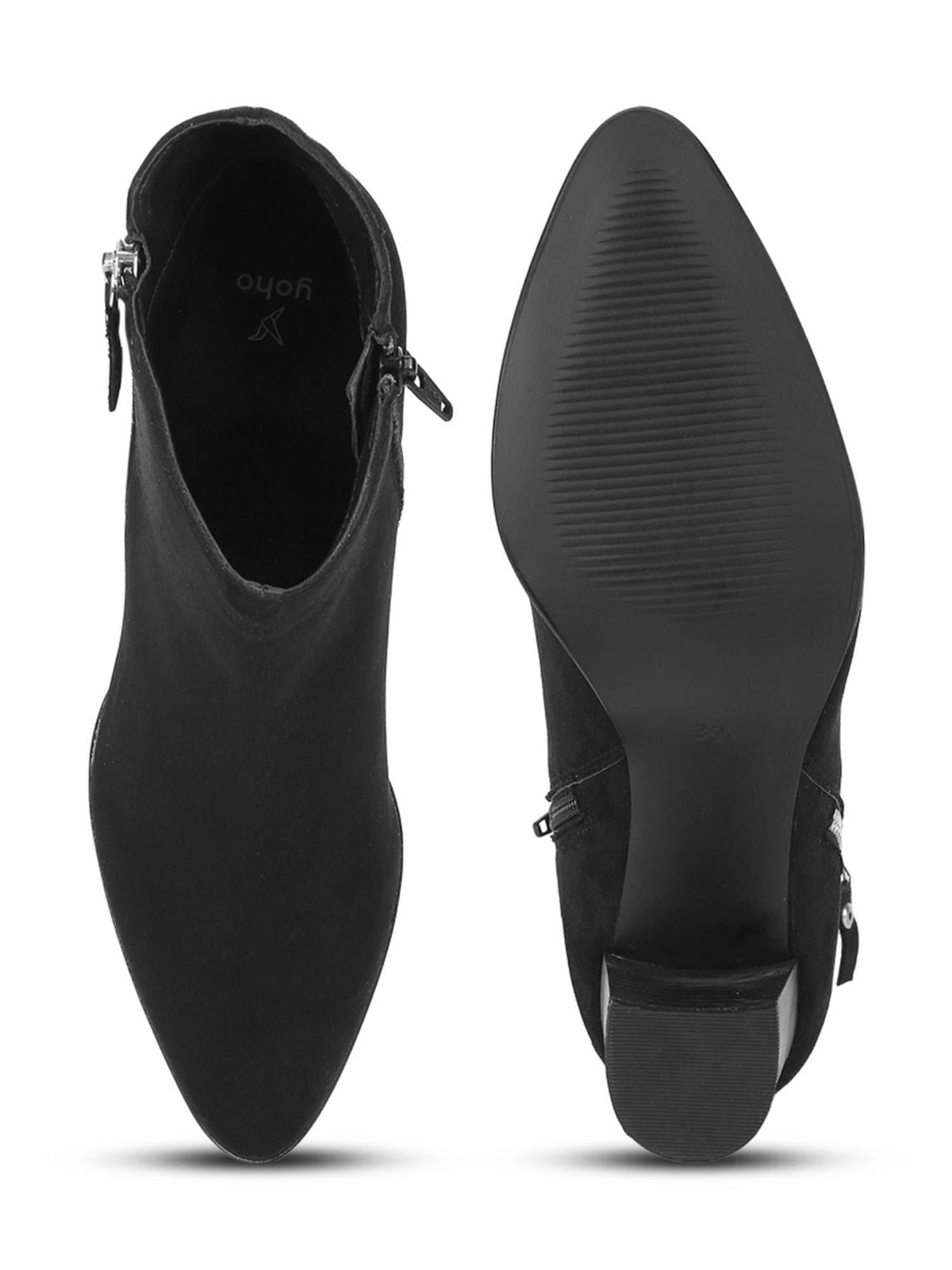 Women Black Casual Boots | BT61 - view 3