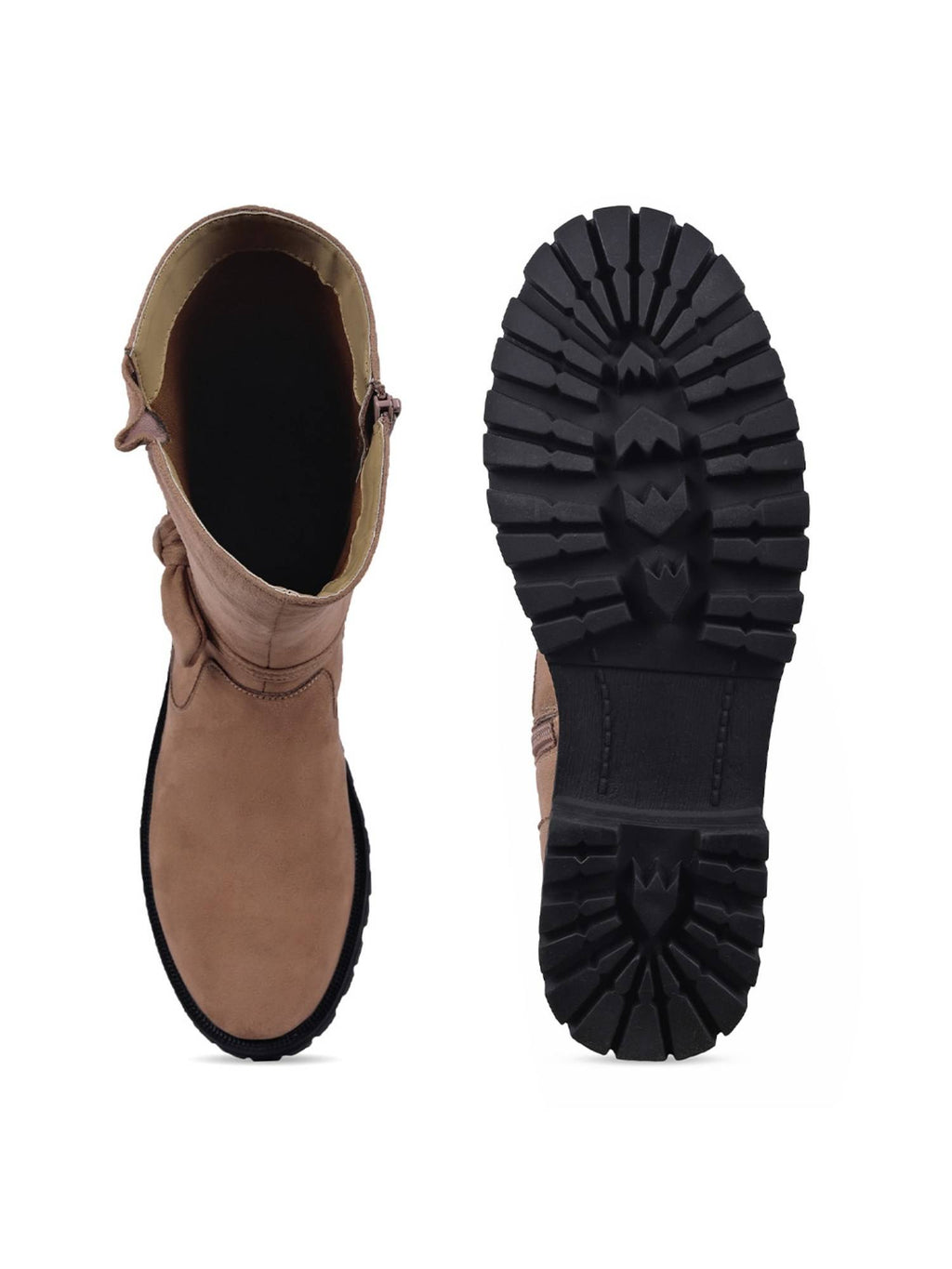Women Beige Casual Boots | BT61 - view 3