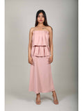 Pink Blush Fluted Tube Top | TT90 - view 1