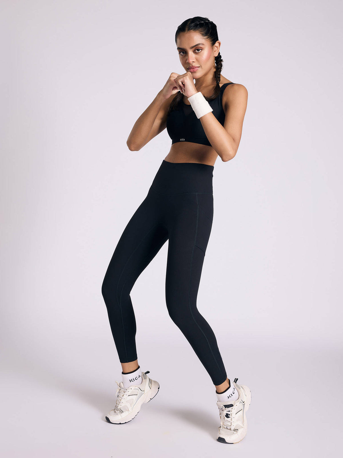 High Impact PowerBond Sports Bra KIC109 Grey | sb09 - view 15