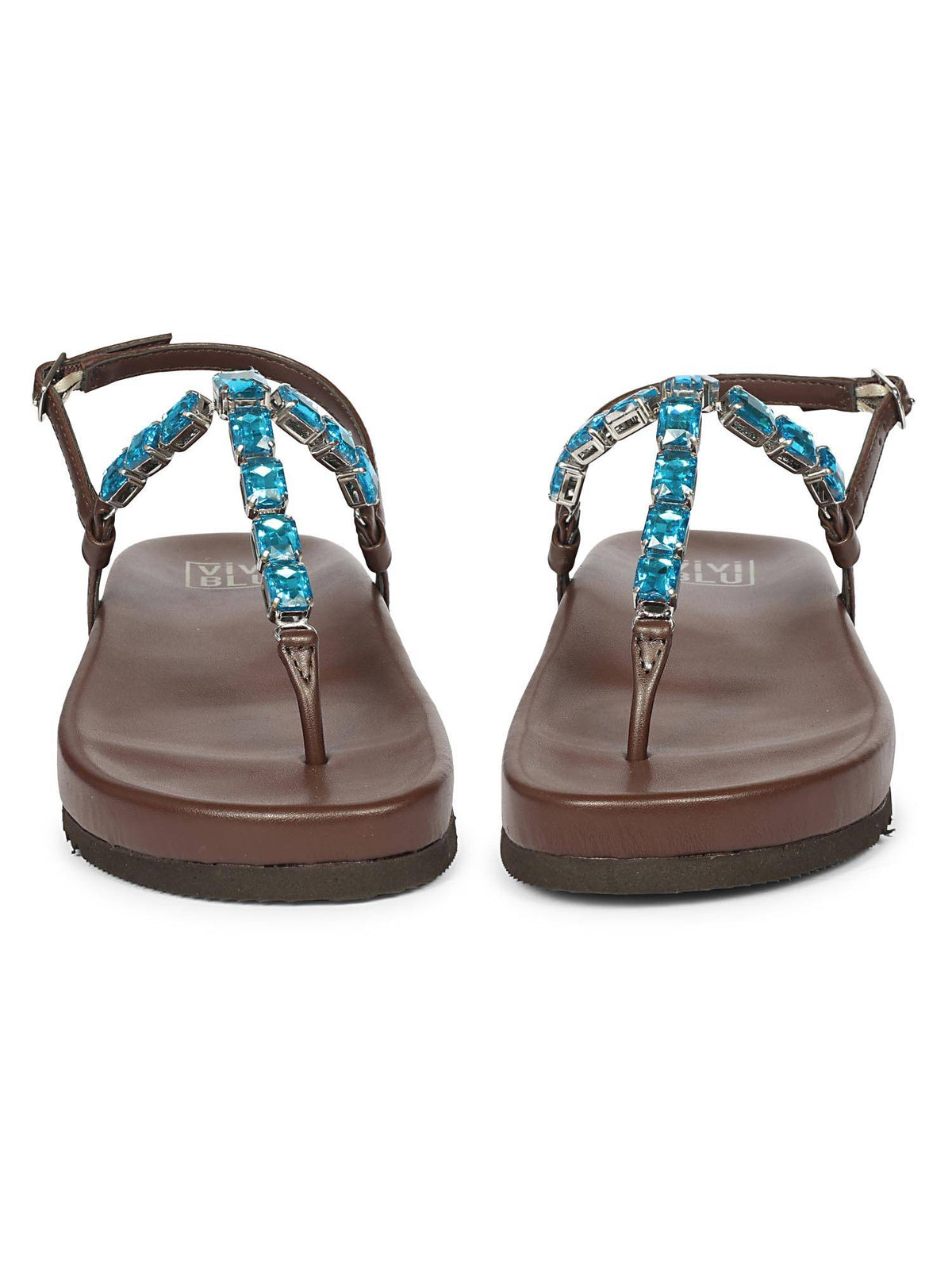 Women Viviblu Brown Sandals | SD89 - view 5