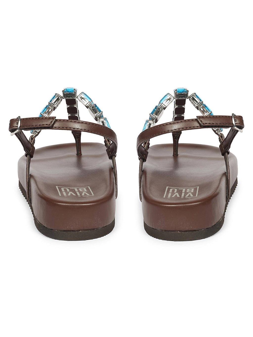 Women Viviblu Brown Sandals | SD89 - view 6