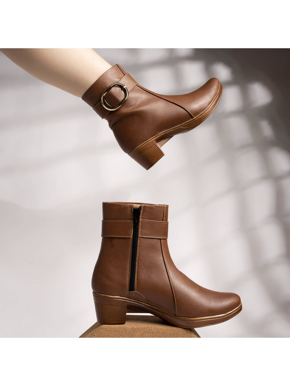 Comfortable Stylish Black Casual Boots for Women | BT61 - view 7