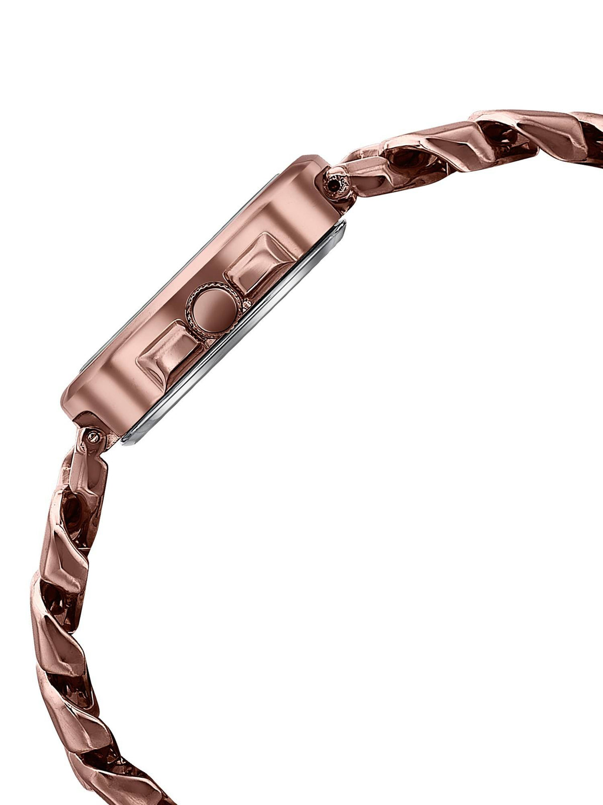 Rose Gold Strap Rectangular Dial Watch for Women ( SP80096WM01W ) | W92 - view 9