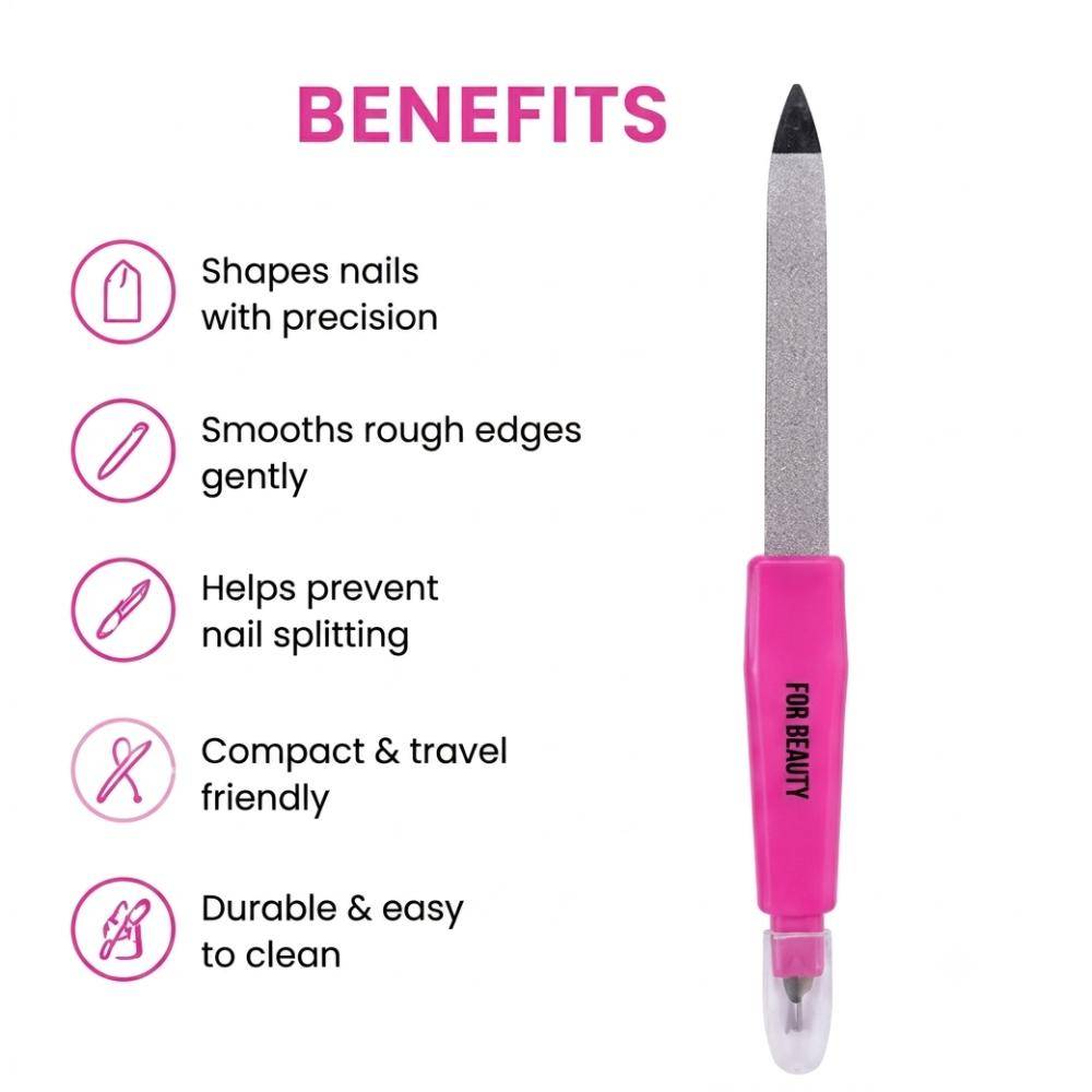 Nail Filer And Cuticle Trimmer (Color May Vary) | T32 - view 2