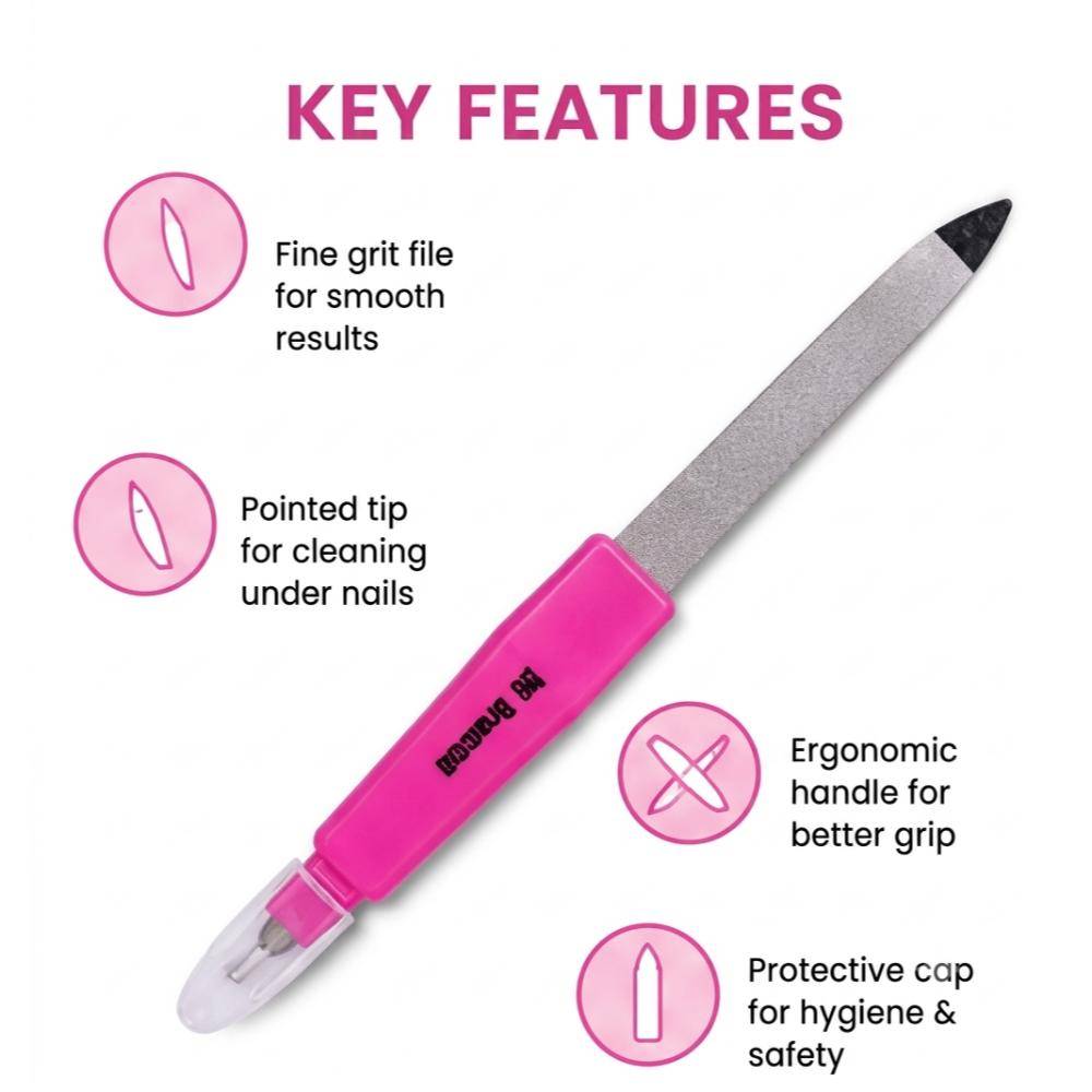 Nail Filer And Cuticle Trimmer (Color May Vary) | T32 - view 3