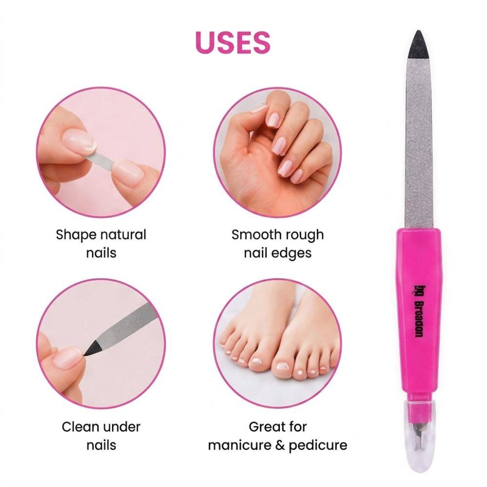 Nail Filer And Cuticle Trimmer (Color May Vary) | T32 - view 4