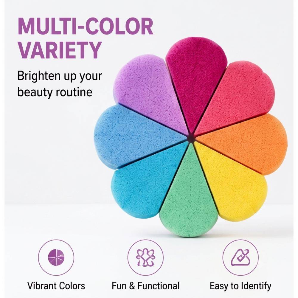 Beauty Blender Makeup Sponge Wedges Set, Applicator, Puffs | T32 - view 5