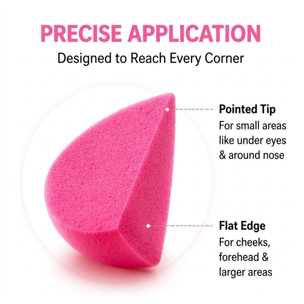 Beauty Blender Makeup Sponge Wedges Set, Applicator, Puffs | T32 - view 6