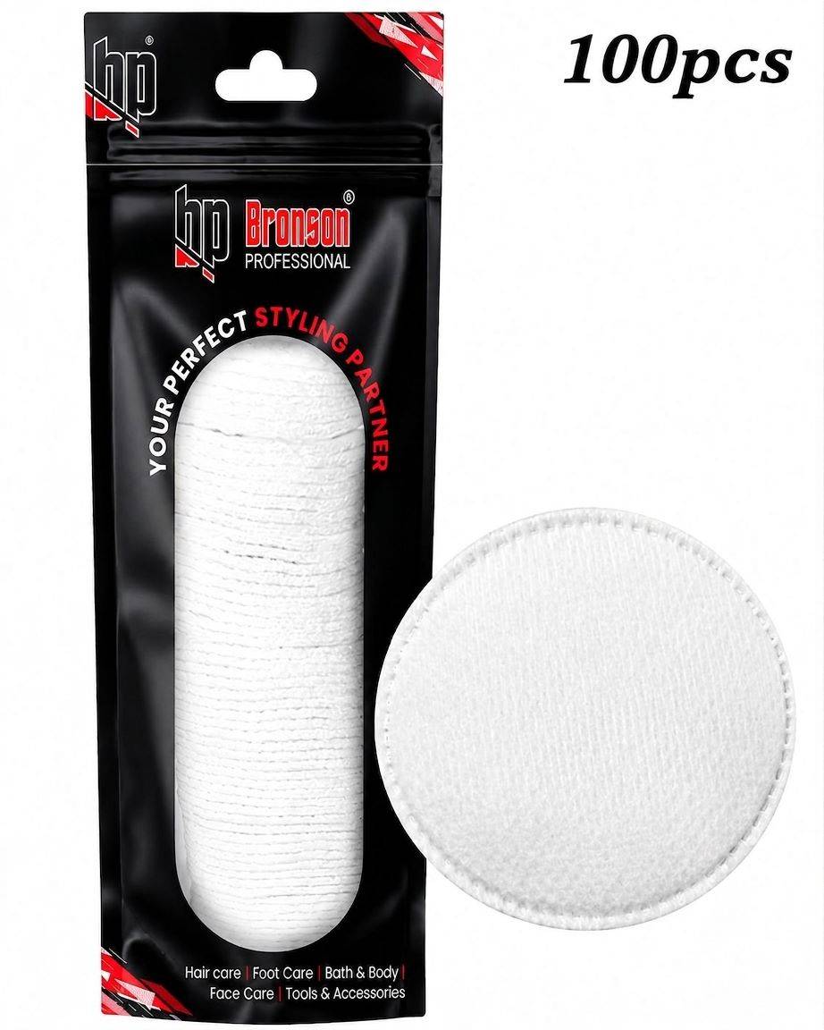 Round Facial Cotton Pads For Applying & Removing Makeup - Sensitive Skin | T32 - view 1