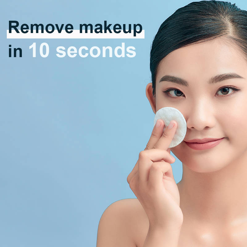 Round Facial Cotton Pads For Applying & Removing Makeup - Sensitive Skin | T32 - view 5