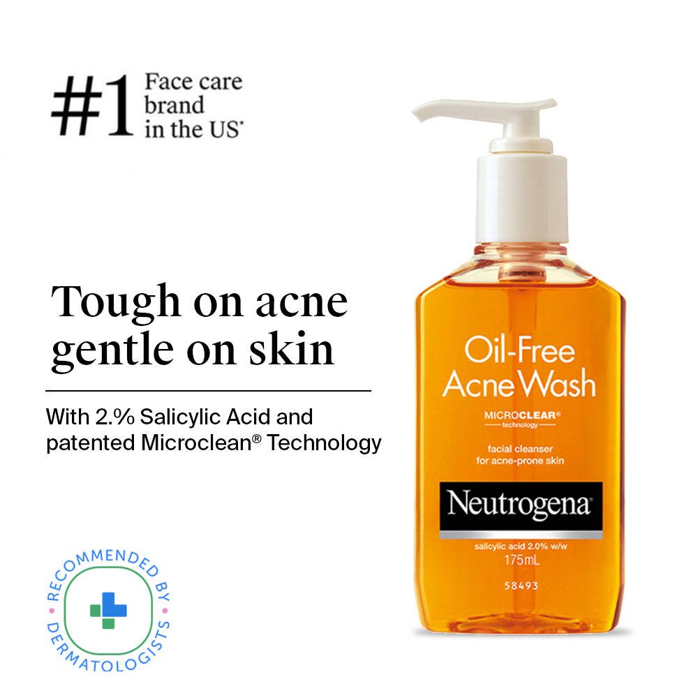 Oil Free Acne Cleansing Face Wash with 2% Salicylic Acid for Acne Prone & Oily Skin | FC3 - view 1